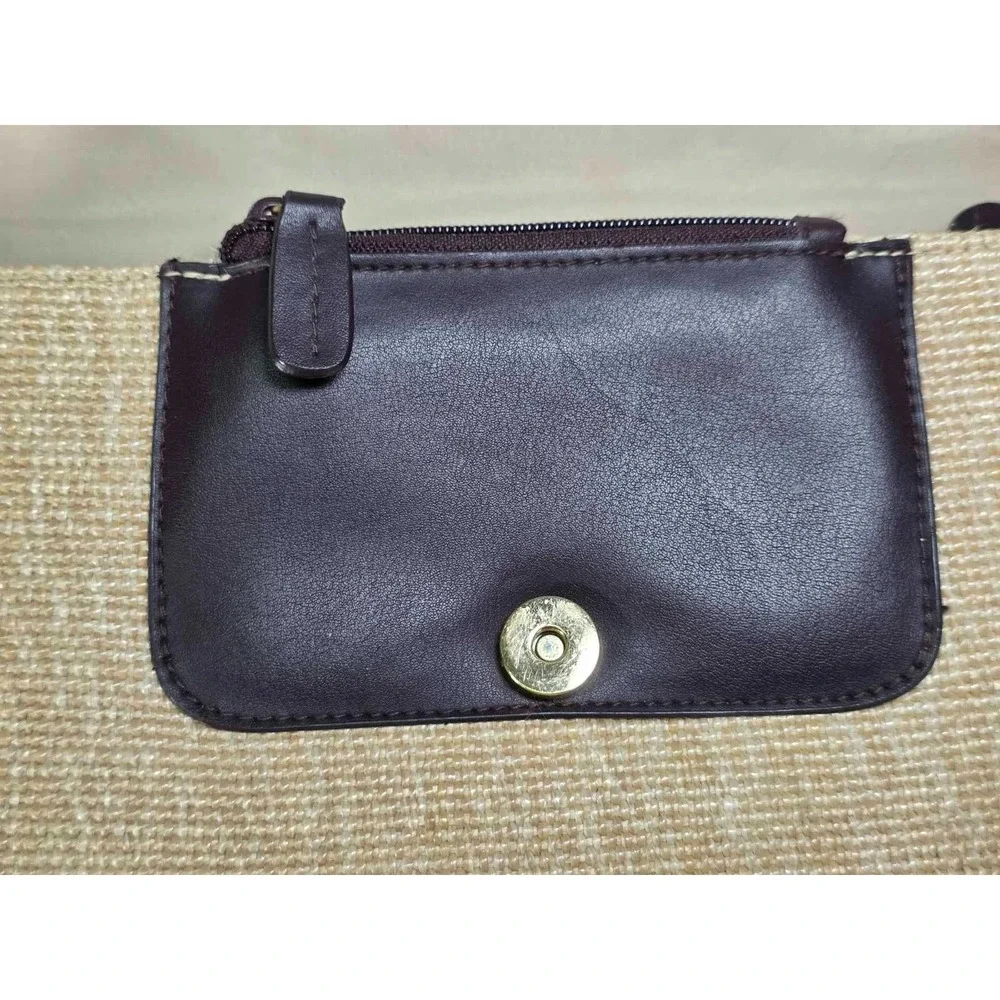 Etienne Aigner Vintage Straw Shoulder Bag Classic Crossbody Purse Rare